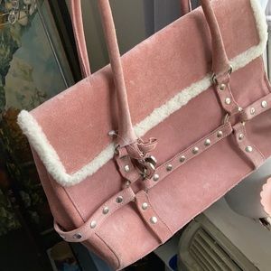 Stuart Weitzman amazing suede bag